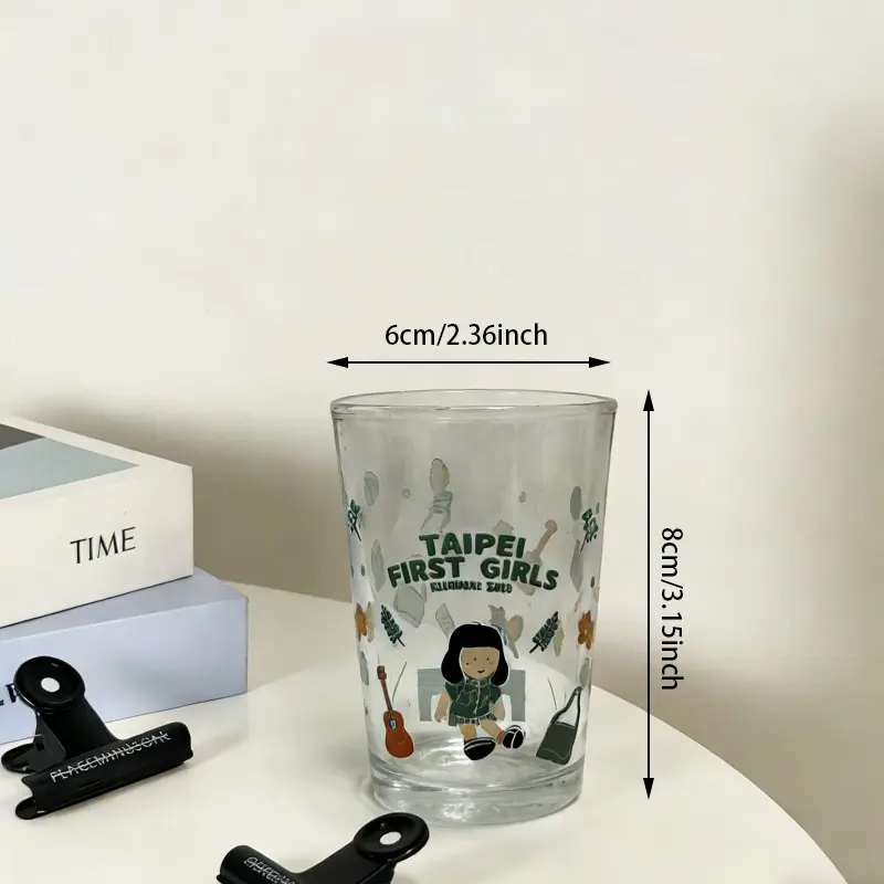 Custom Conical Glass Tumblers